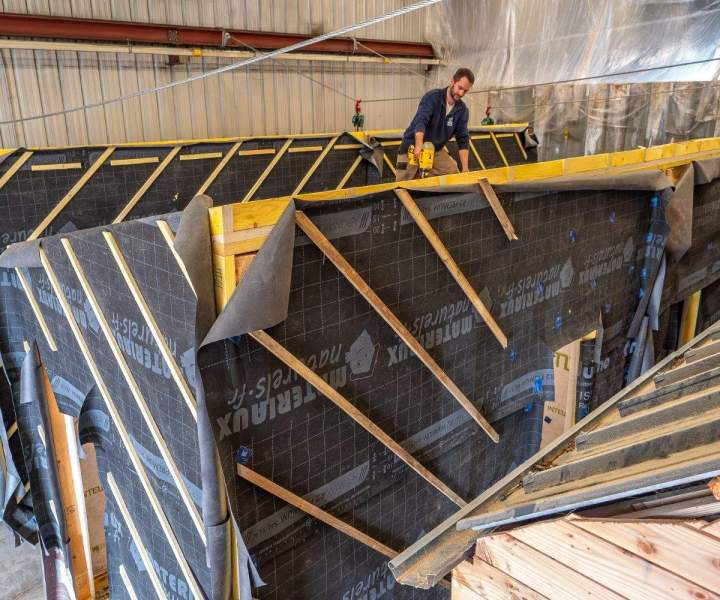 Fabrication de tiny house de bois Gironde
